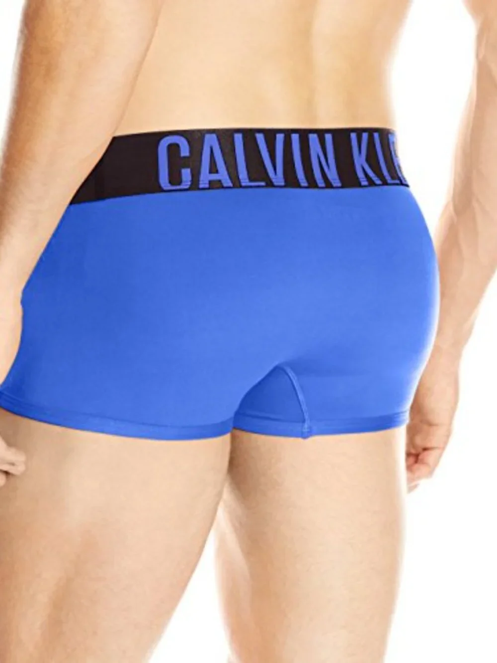 Calvin Klein Men's Intense Power Micro Low Rise Trunk, Cobalt Water